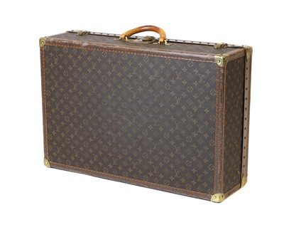 Lot 91 - A Louis Vuitton monogrammed canvas 'Alzer 70' suitcase