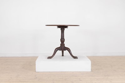 Lot 6 - A George II mahogany tripod table