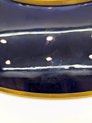 Lot 215 - A Royal Worcester porcelain 'Limoges enamel' cabinet plate