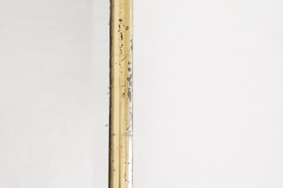 Lot 72 - A giltwood pier mirror