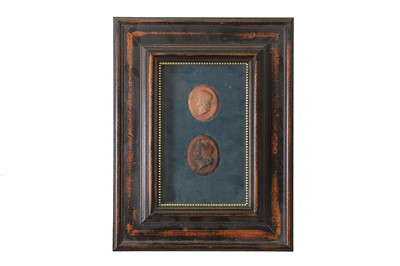 Lot 255 - A group of six framed cameo displays