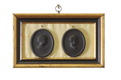 Lot 255 - A group of six framed cameo displays