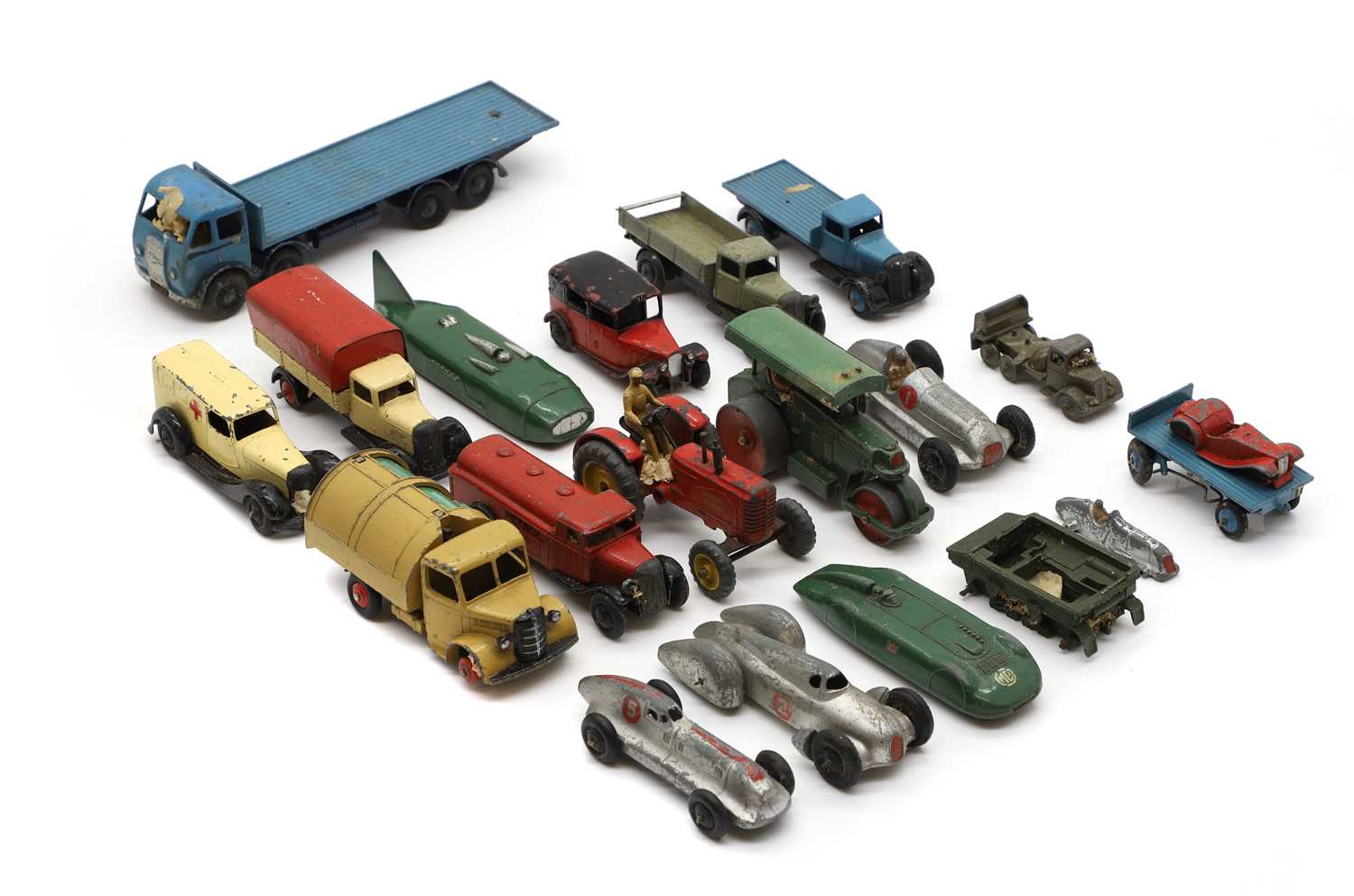 Lot 247 - A collection of Dinky die-cast toys