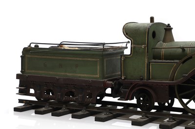 Lot 334 - A 4-2-2 live steam GNR (Great Northern Railway) locomotive and tender