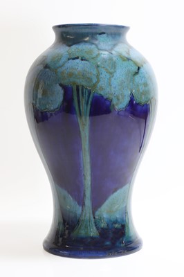 Lot 41 - A William Moorcroft 'Moonlit Blue' vase