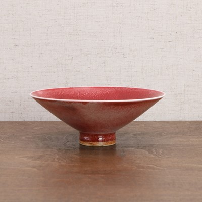 Lot 68 - A Chinese copper-red glazed bowl