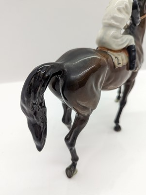 Lot 184 - A Beswick pottery racehorse and jockey