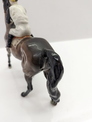 Lot 184 - A Beswick pottery racehorse and jockey