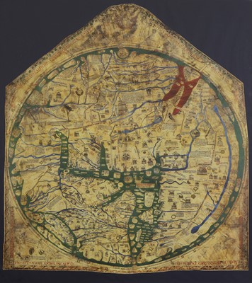 Lot 50A - MAPPA MUNDI: The Hereford World Map