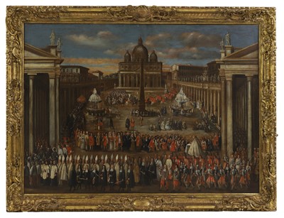 Lot 56 - Attributed to Alessandro Piazza (Italian, 1652/65-1727)