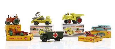 Lot 327 - A collection of Dinky die cast toys