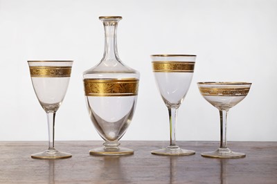 Lot 151 - A Baccarat 'Colorado' part glass suite