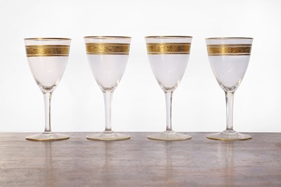 Lot 151 - A Baccarat 'Colorado' part glass suite