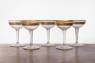 Lot 151 - A Baccarat 'Colorado' part glass suite