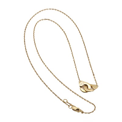 Lot 163 - An 18ct gold 'Menottes R8' necklace, by Dinh Van