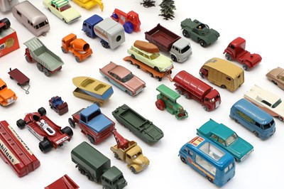 Lot 331 - A collection of unboxed Matchbox die-cast toys
