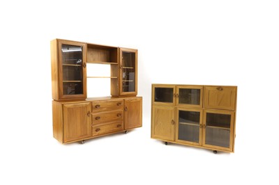 Lot 536 - Two Ercol ash cabinets