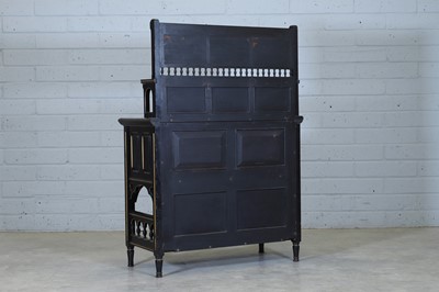 Lot 110 - An Aesthetic ebonised side cabinet