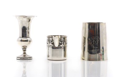 Lot 34 - A group of silver items