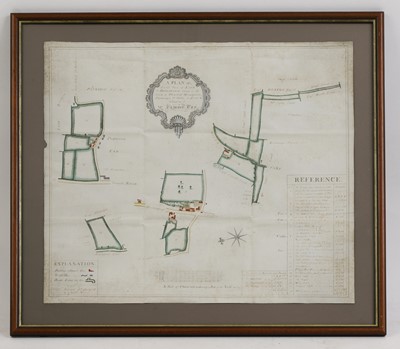 Lot 211 - A Plan of Samuel Days House Yard Gardens and Orchard