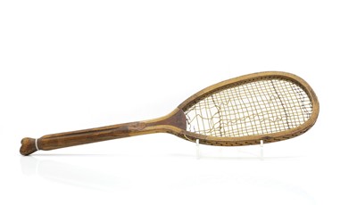 Lot 341 - A Slazenger fishtail 'Demon' tennis racket