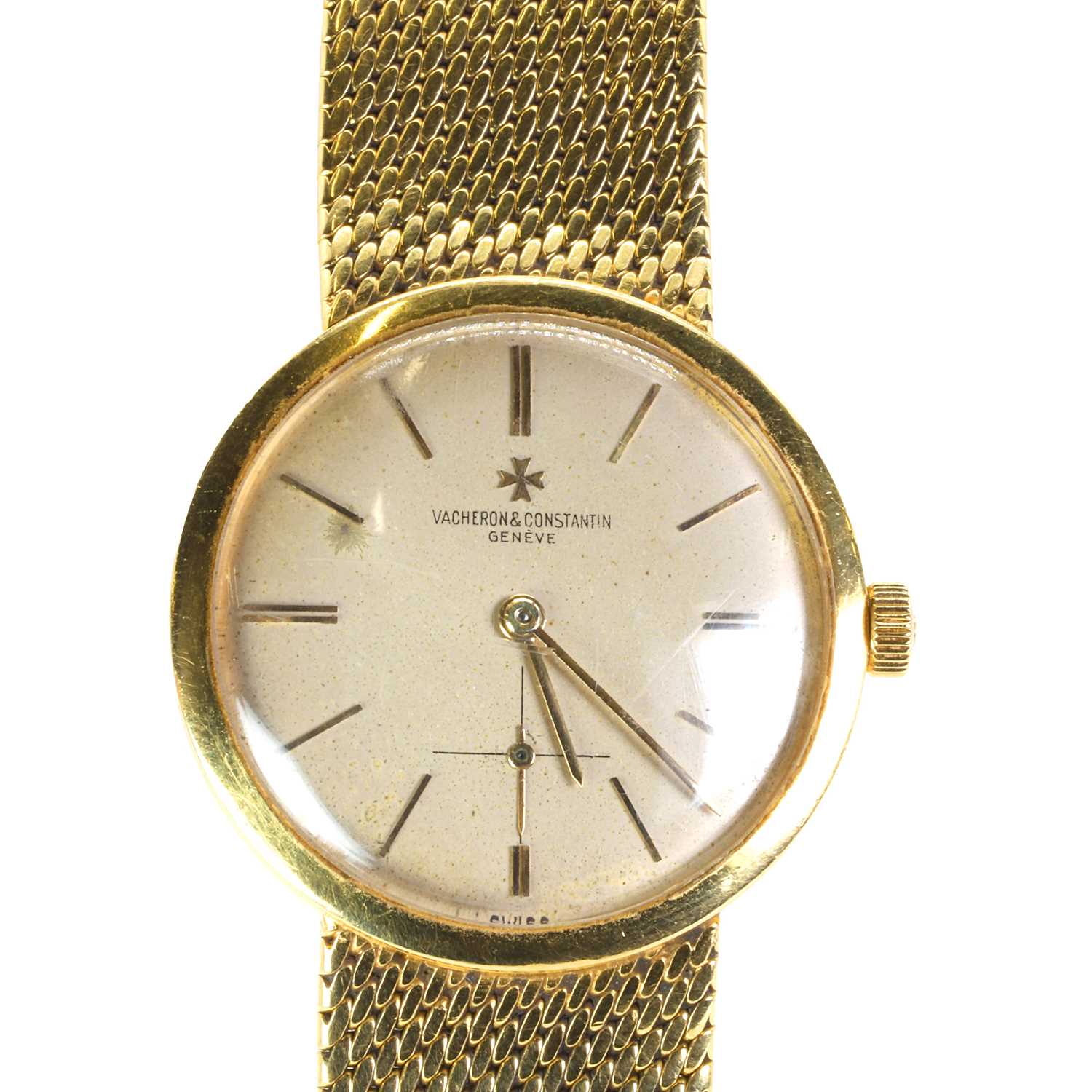 Lot 320 - A gentlemen's 18ct gold Vacheron Constantin