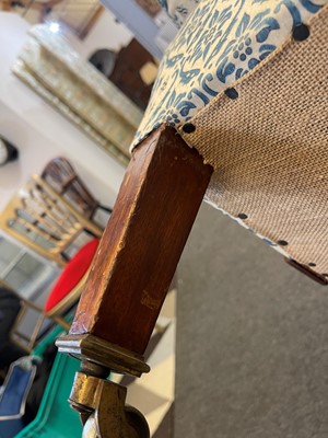 Lot 104 - A pair of open armchairs by Howard & Sons