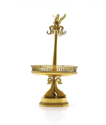 Lot 141 - A gilt metal jewellery stand