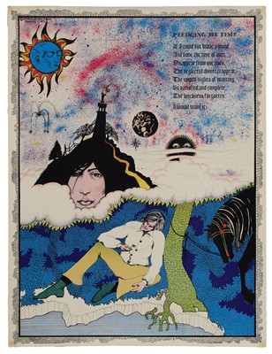 Lot 159 - A 'Pledging my Time' psychedelic poster