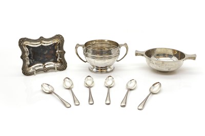 Lot 20 - A group of silver items