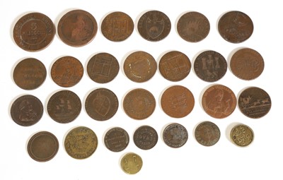 Lot 131 - Tokens & Coins