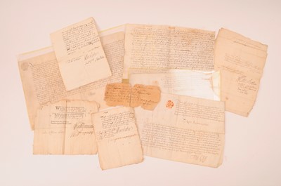 Lot 156 - CIVIL WAR document on vellum