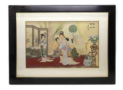 Lot 63A - A Japanese watercolour