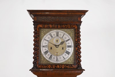Lot A William and Mary walnut and marquetry longcase clock by Joseph Windmills of London