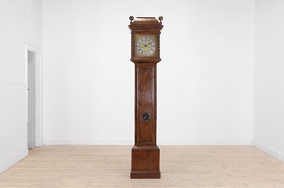 Lot 344 - A William and Mary walnut longcase clock