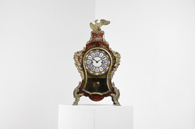 Lot 268 - A Louis XV-style gilt-bronze and tortoiseshell bracket clock