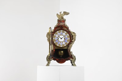 Lot 268 - A Louis XV-style gilt-bronze and tortoiseshell bracket clock