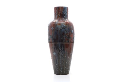 Lot 225 - An Eltonware art pottery floor vase