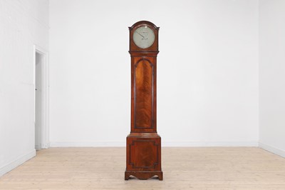 Lot 521 - A Victorian mahogany longcase regulator clock