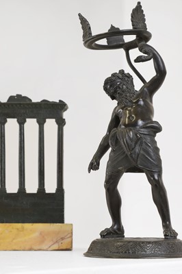 Lot 357 - A collection of grand tour bronzes