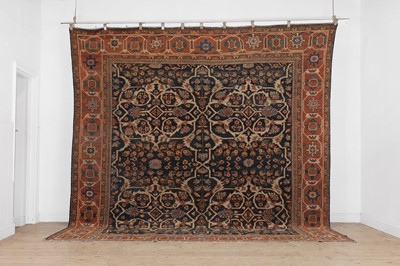 Lot 312 - A Persian Mahal wool carpet