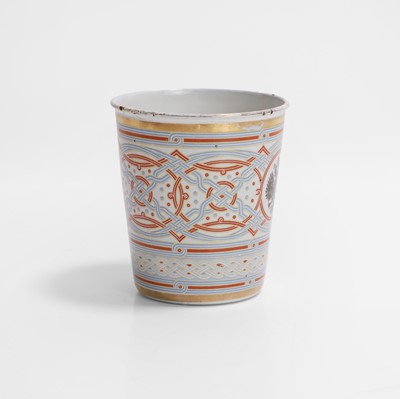 Lot 227 - A Nicholas II enamel 1896 'Cup of Sorrows'