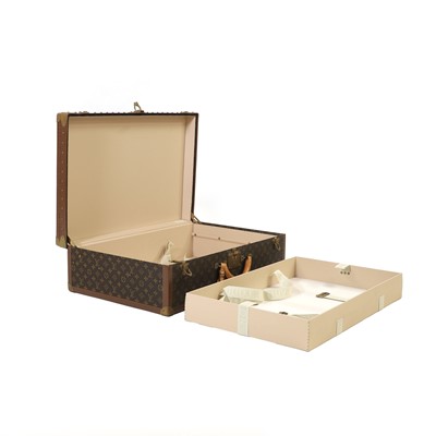 Lot 607 - A Louis Vuitton monogrammed canvas Alzer 70