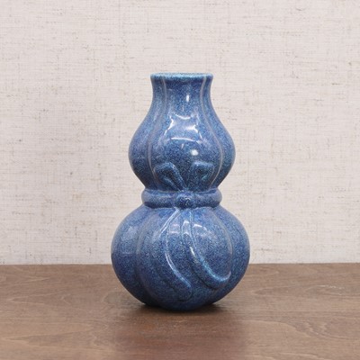 Lot 249 - A Chinese robin's-egg glazed double gourd vase