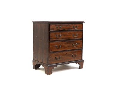 Lot 436 - A George III mahogany chest of drawers