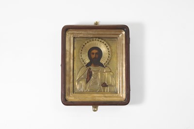 Lot 599 - An icon of Christ Pantocrator