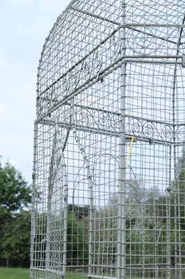 Lot 686 - A wrought-iron garden pagoda