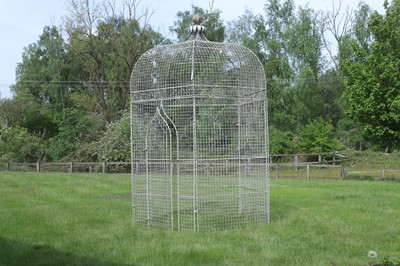 Lot 686 - A wrought-iron garden pagoda