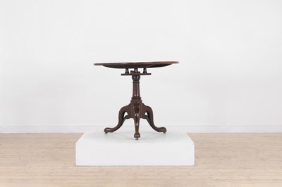 Lot 434 - A George II mahogany tripod table