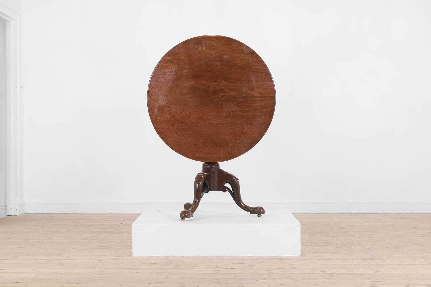 Lot 434 - A George II mahogany tripod table